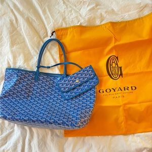 Goyard Saint Louis PM in Blue